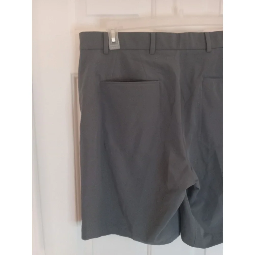 Nike Sweat Shorts Men's 38 Gray‎ Stretch Casual Athletic Swoosh Golf